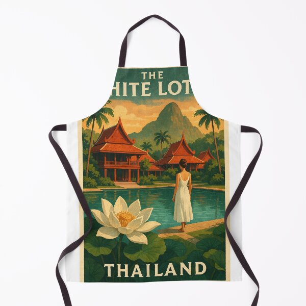 Item preview, The White Lotus Thailand designed and sold by Places On Earth.