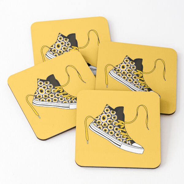 Item preview, Yellow eyes high tops designed and sold by MickeyEdwards.