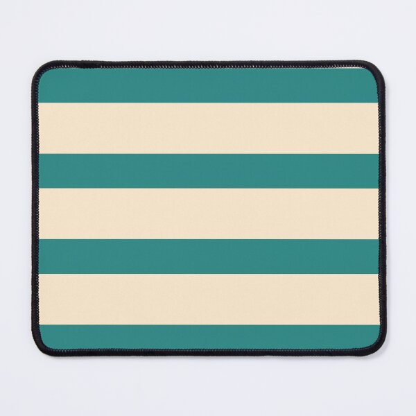 Item preview, Tropical Sunset Stripes  – Deep Aqua & Peach Cream Ocean-Inspired designed and sold by The Cozy Stripe | Modern Textile Stories.