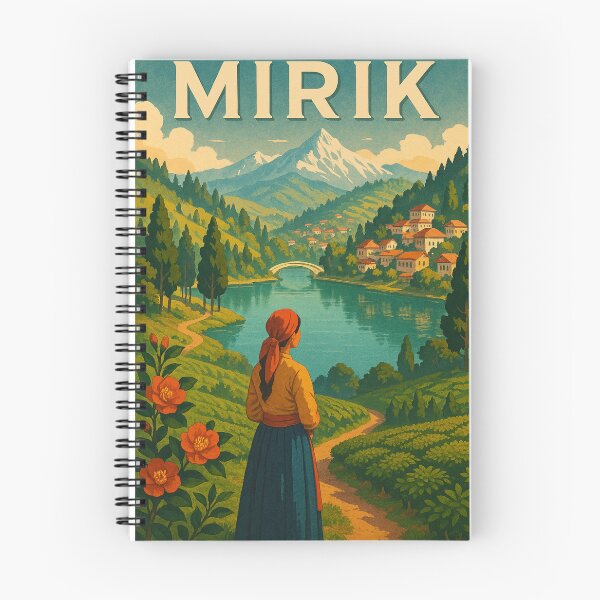 Item preview, Mirik Lake with Tea Gardens and Snowy Mountain Views, India designed and sold by Places On Earth.