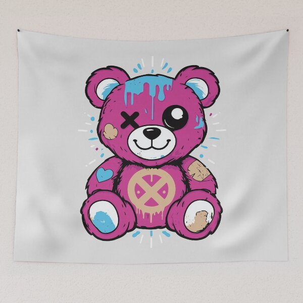 Item preview, Pink Bear Pop Art designed and sold by StyleTee11.
