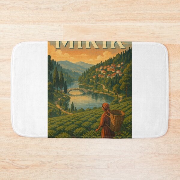 Item preview, Mirik Sumendup Lake with Tea Gardens and Hill Views, India designed and sold by Places On Earth.