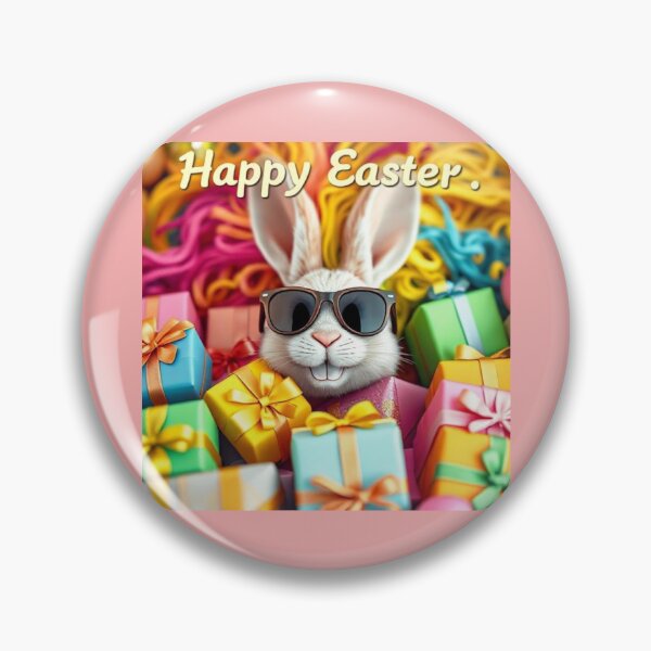 Item preview, Happy Easter With Cool Easter Bunny Wearing Sunglasses designed and sold by lanasworld.