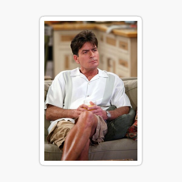 Item preview, Charlie Sheen relaxed designed and sold by ZamanEcho.