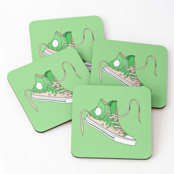 Item preview, Cake with green frosting & sprinkles high tops designed and sold by MickeyEdwards.