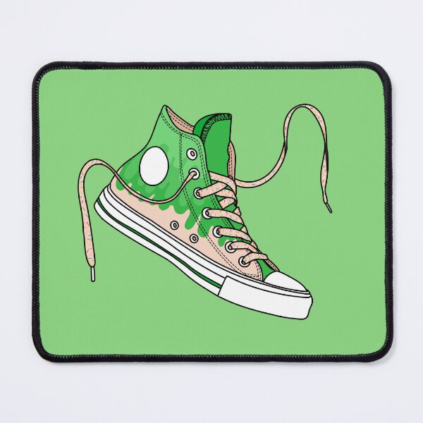 Item preview, Cake with green frosting & sprinkles high tops designed and sold by MickeyEdwards.