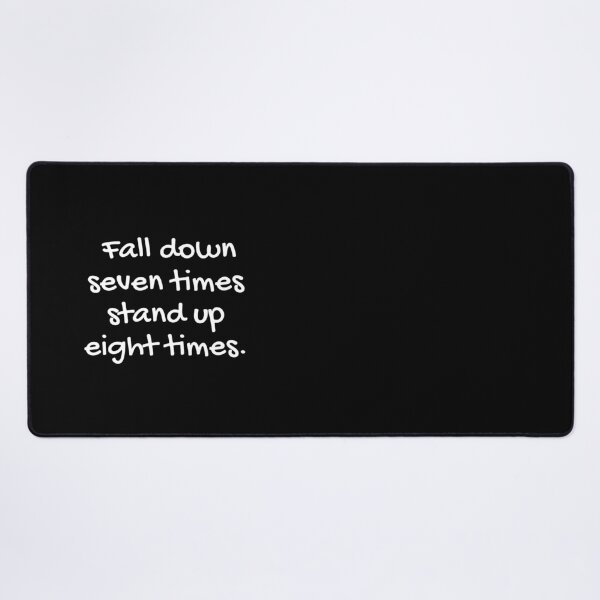 Item preview, Quote about life | positive quote | Fall down designed and sold by ZenNature.