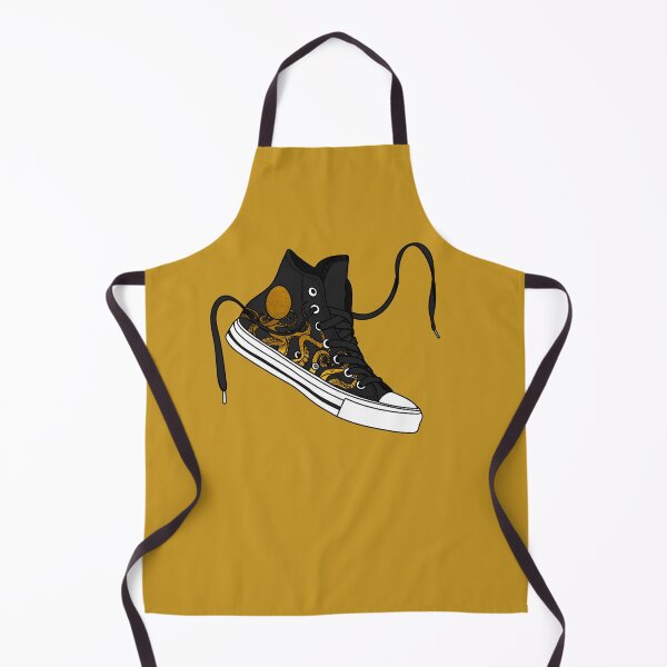 Item preview, octopus black and gold high tops designed and sold by MickeyEdwards.
