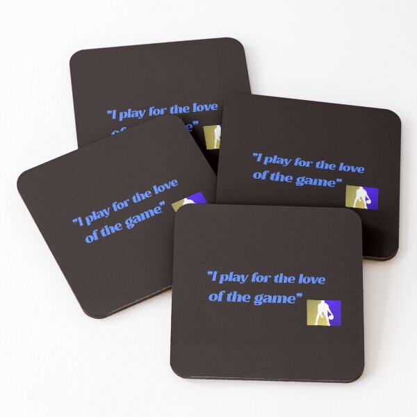 Item preview, "I play for the love of the game" designed and sold by Boardwalkmerch.