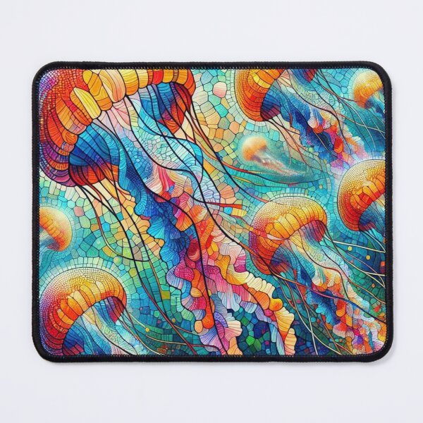 Item preview, Jellyfish Mosaic Art designed and sold by purplesensation.