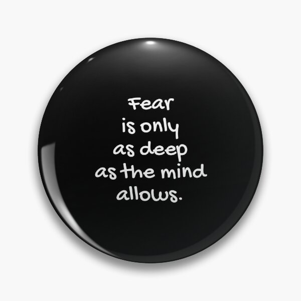 Item preview, Quote about life | positive quote | Fear designed and sold by ZenNature.