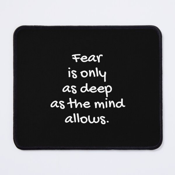 Item preview, Quote about life | positive quote | Fear designed and sold by ZenNature.