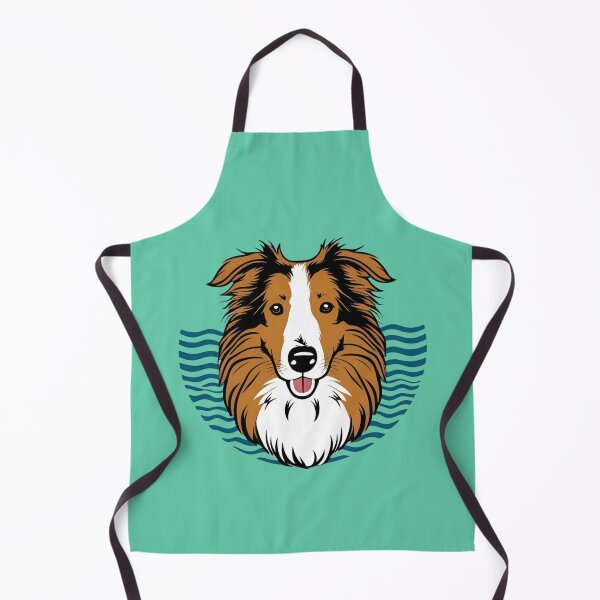Item preview, Ocean Silhouette of a Rough Collie designed and sold by GoodyPaws.