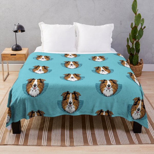 Item preview, Ocean Silhouette of a Rough Collie designed and sold by GoodyPaws.