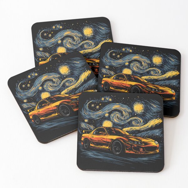 Item preview, Van Gogh Mazda EX7 designed and sold by RatherCreative.