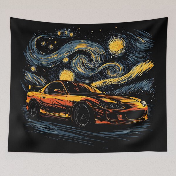 Item preview, Van Gogh Mazda EX7 designed and sold by RatherCreative.