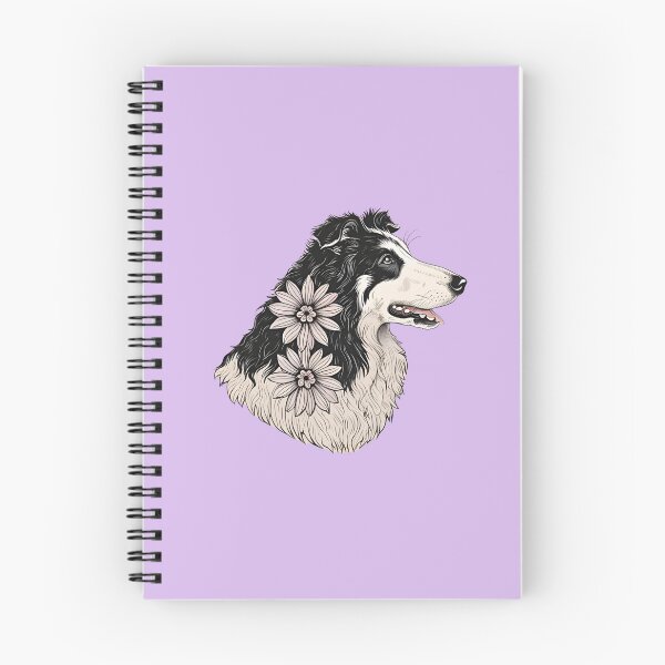Item preview, Floral Silhouette of a Rough Collie designed and sold by GoodyPaws.