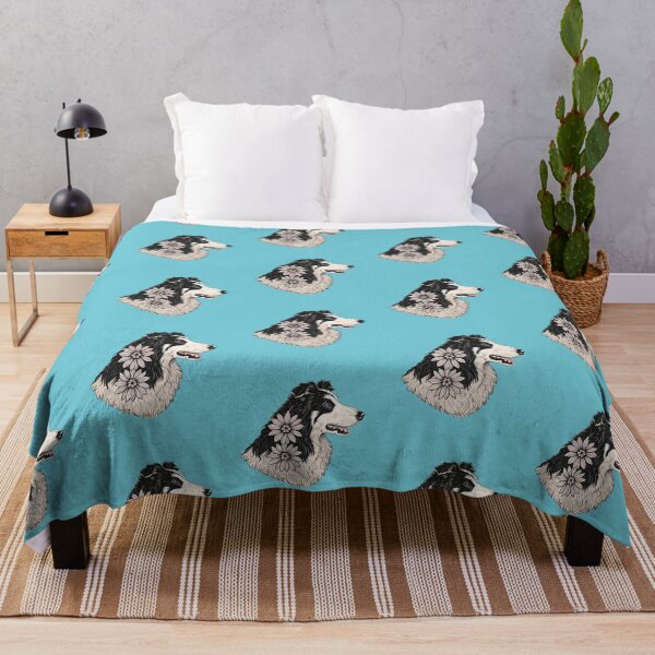 Item preview, Floral Silhouette of a Rough Collie designed and sold by GoodyPaws.