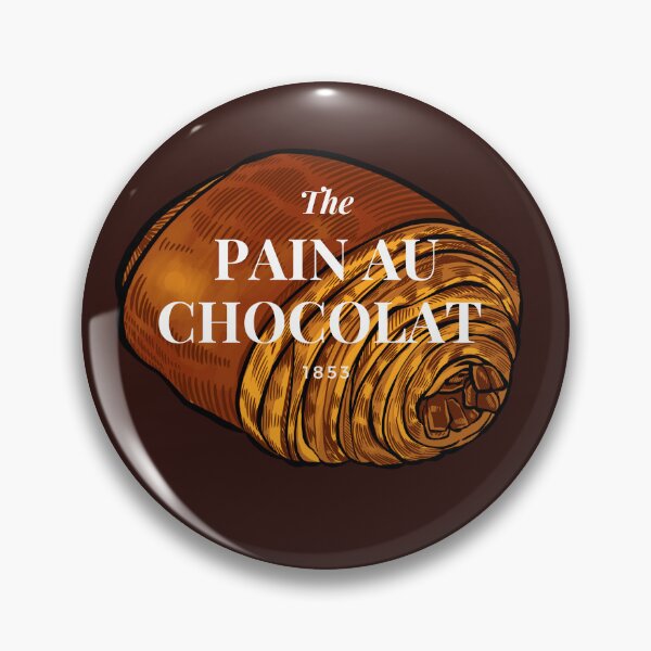 Item preview, The Pain au Chocolat 1853 - The French gourmet icon designed and sold by artbyzozo.