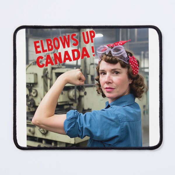 Item preview, "ELBOWS UP CANADA!" designed and sold by James Cumming.