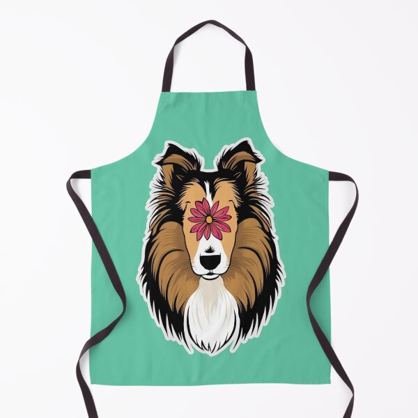 Item preview, Floral Silhouette of a Rough Collie designed and sold by GoodyPaws.