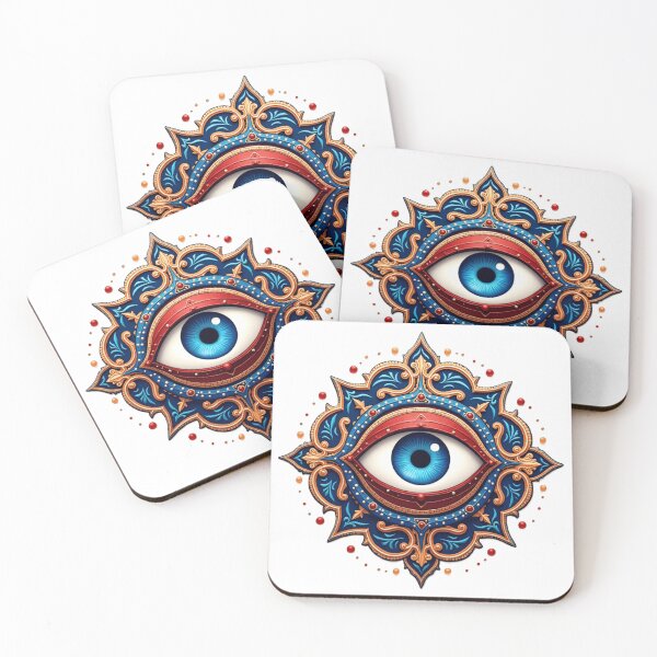Item preview,  spiritual art, evil eye energy protection designed and sold by nicnacc.