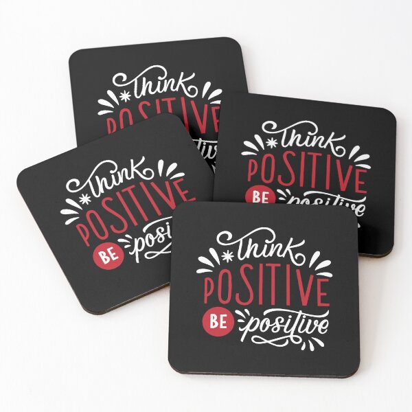 Item preview, Think Positive, Be Positive - Motivational Quote Design designed and sold by MHassan92.