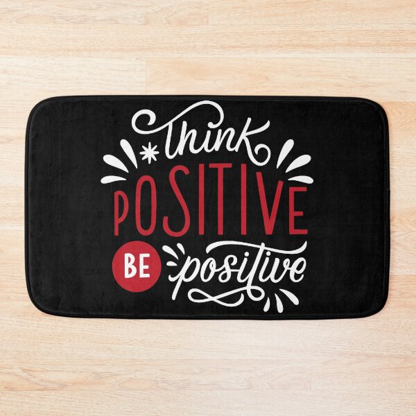 Item preview, Think Positive, Be Positive - Motivational Quote Design designed and sold by MHassan92.