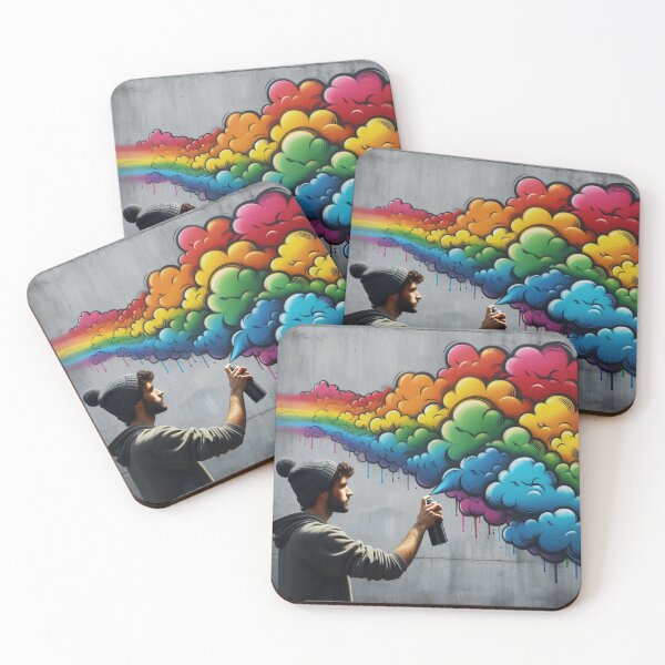 Item preview, Rainbow clouds full of creativity designed and sold by Sigtrix.