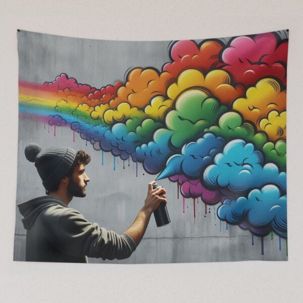 Item preview, Rainbow clouds full of creativity designed and sold by Sigtrix.