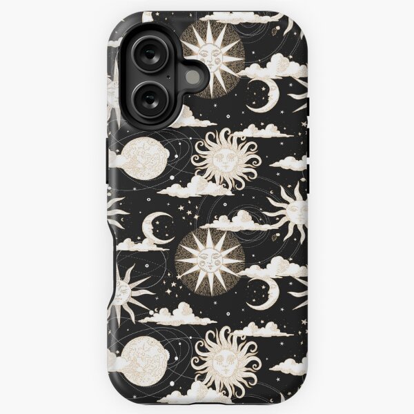Mystical Design - Sun & Moon iPhone Tough Case