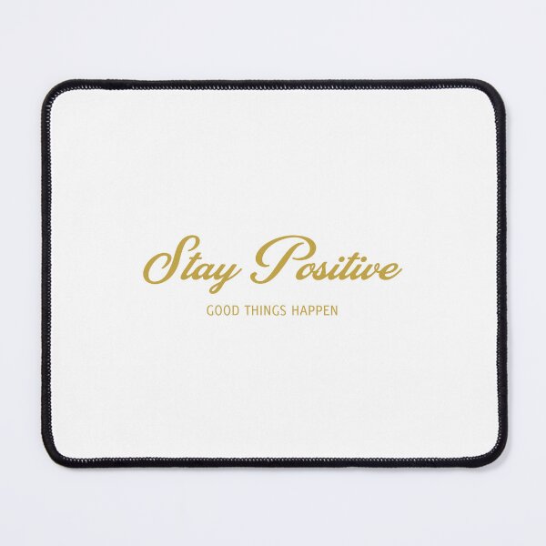 Item preview, Stay Positive, GOOD THINGS HAPPEN, Unique designed and sold by villacreativa.