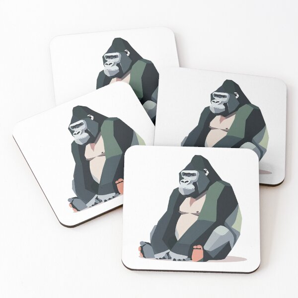 Item preview, Abstract Mountain Gorilla 1  designed and sold by SparroCreative.