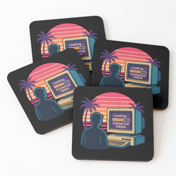 Item preview, Loading... existential crisis retro designed and sold by gavibe.