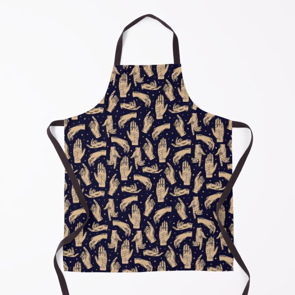 Mystique Hands - Midnight blue Apron
