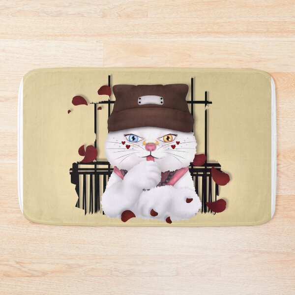 Item preview, Stylish white cat designed and sold by TanlaTon.