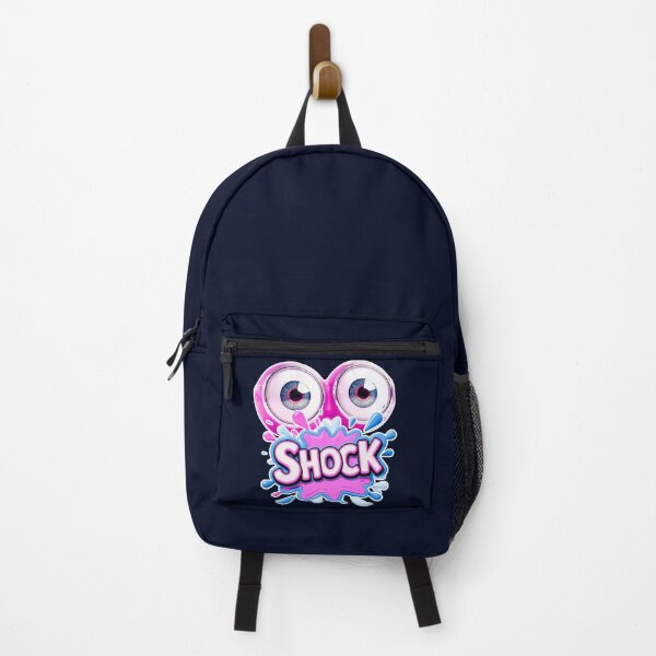 Item preview, Shocked eyes, vivid pink and blue artwork designed and sold by silent-violin.