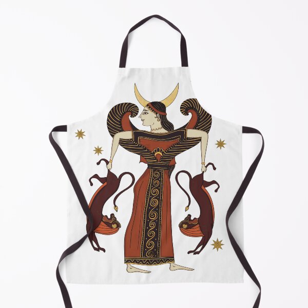 Item preview, Artemis - Mistress of Animals - Archaic Greek Pottery Design designed and sold by Ancient-Tales.