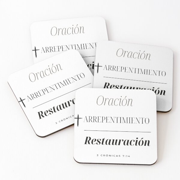 Item preview, Prayer + Repentance = Restoration" - 2 Chronicles 7:14, Christian Faith Spanish designed and sold by L and J Vielman.
