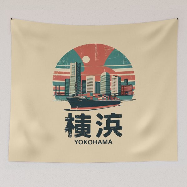 Item preview, Japan City – Yokohama designed and sold by SignumShop.