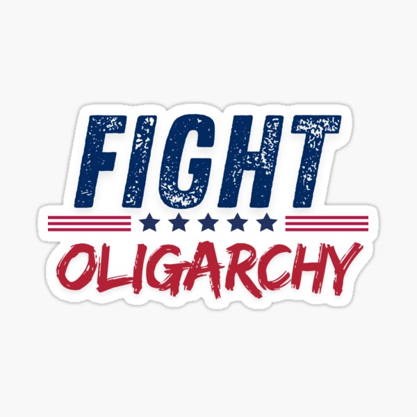 Artikel-Vorschau von Bekämpfe die Oligarchie, designt und verkauft von Red-forever.