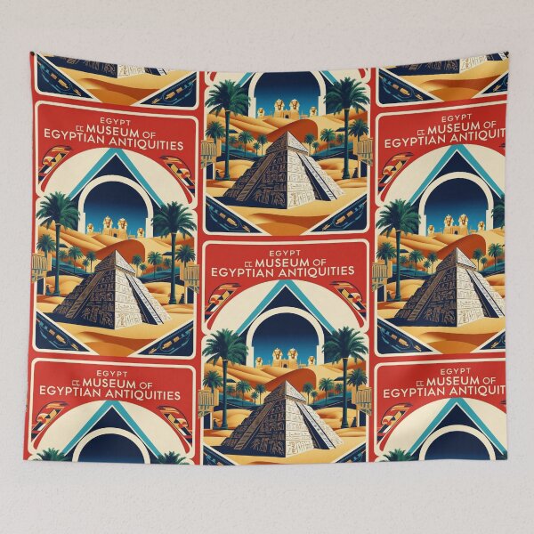 Item preview, Museum of Egyptian Antiquities Egypt Vintage Travel Tourism designed and sold by TravelersGems.