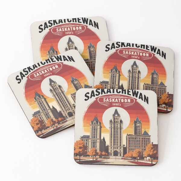 Item preview, 1950s Saskatoon Saskatchewan Canada Vintage Travel Tourism designed and sold by TravelersGems.