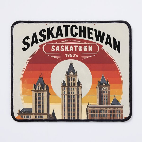 Item preview, 1950s Saskatoon Saskatchewan Canada Vintage Travel Tourism designed and sold by TravelersGems.