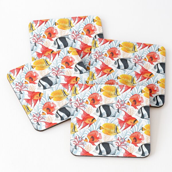 Item preview, Tropical Reef Parade designed and sold by HannaArtHeart.