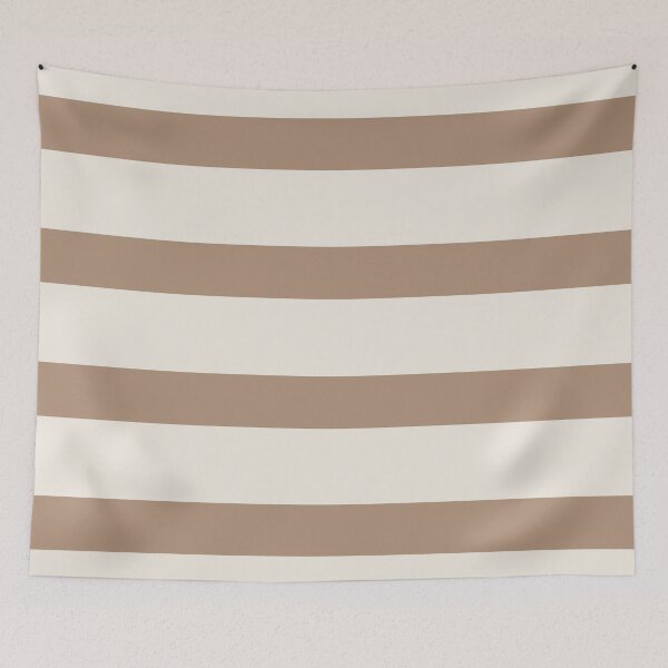 Item preview, Tonal Textured Stripes – Soft Beige & Muted Tan Organic designed and sold by The Cozy Stripe | Modern Textile Stories.