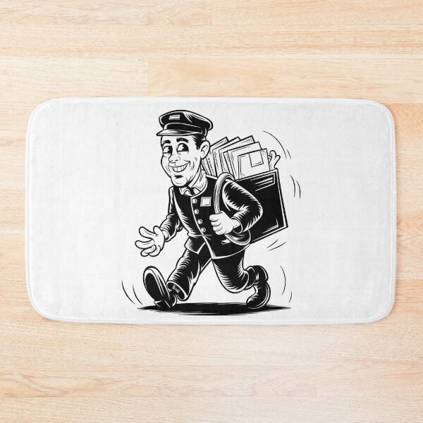Item preview, Funny Postman designed and sold by WikaKowalczyk.
