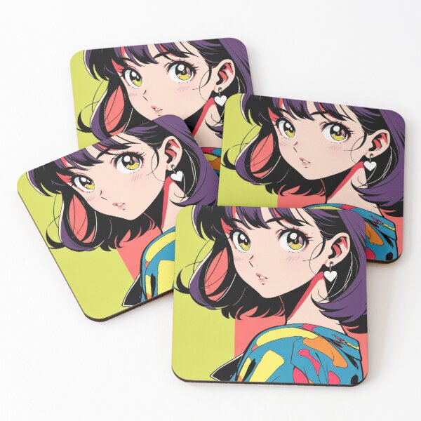 Item preview, Anime retro-pop art of a girl designed and sold by Sergii Davydenko.