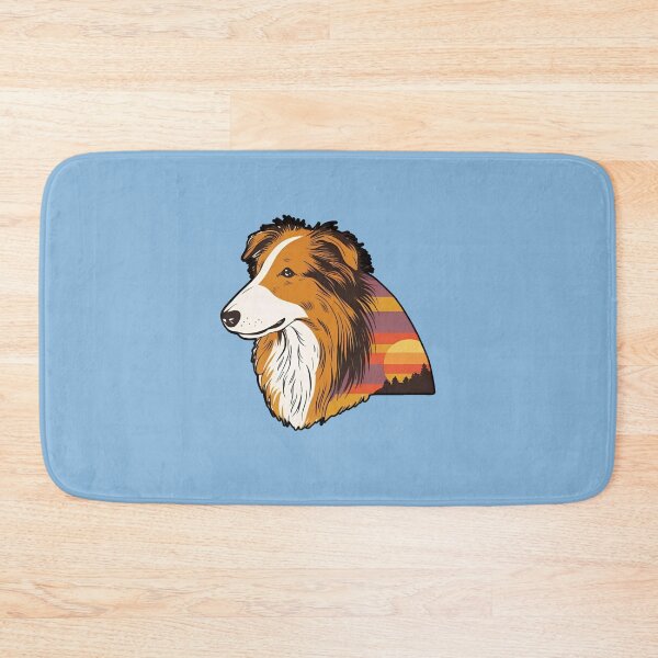 Item preview, Sunset Silhouette of a Rough Collie designed and sold by GoodyPaws.