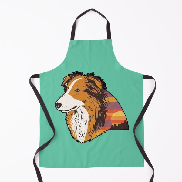 Item preview, Sunset Silhouette of a Rough Collie designed and sold by GoodyPaws.